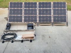 Nishati Portable Expedition Solar Array 420 Watt Military Surplus Free Ship