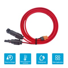 Solar Connector to XT60i Adapter Cable Solar Panel XT60i-F Extension 12AWG 150CM