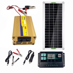30W Polycrystal Solar Panel Flexible Solar Panel For Camping Car Traveling E0A8