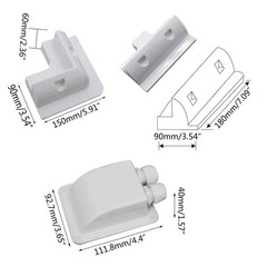 Wire Box ABS Supporting Holder for Caravans for Camper Yacht Motorhome