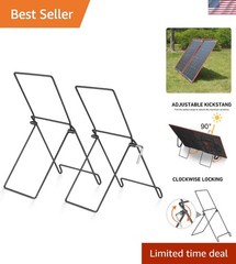 Portable Adjustable Solar Panel Stand for RV, Camping – Durable Stainless Steel