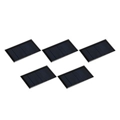 Mini Solar Cell Panel 3V 90mA 0.27W 62mm x 36mm 5pcs